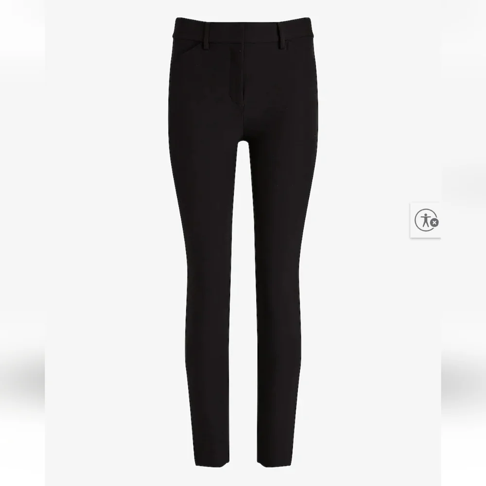 EXPRESS Editor Studio Stretch Twill Mid Rise Skinny Pant - Picture 3 of 5